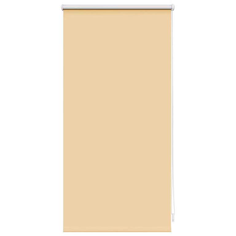 Estor enrollable opaco vidaXL color beige, térmico y blackout, An/Al: 44,4 x 100 cm