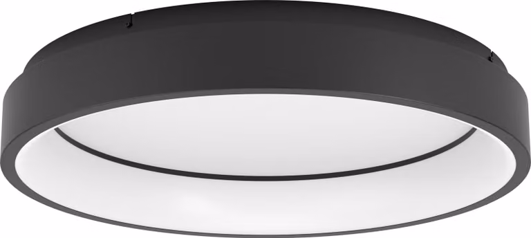 Lámpara de techo Eglo Marghera-Z blanca con 4 bombillas LED de 3120 lúmenes, tecnología RGB y compatible con Alexa y Google Assistant