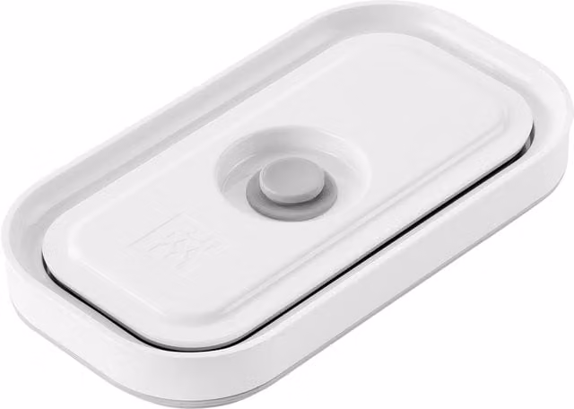Tapa de vacío ZWILLING Fresh & Save tamaño S en color gris y blanco