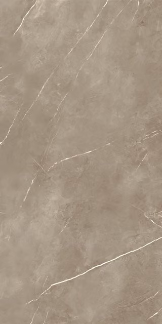 Gres porcelánico SO-TILES efecto mármol Roayl Taupe brillante An/P: 60 x 120 cm