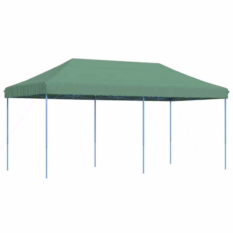 Tienda de fiesta plegable Pop-Up Syfax verde An/P/Al: 580 x 292 x 315 cm