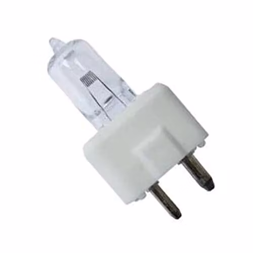 Lámpara halógena Osram FDS 150W 24V HLX para fibra óptica médica, luz blanca cálida 3450K, transparente