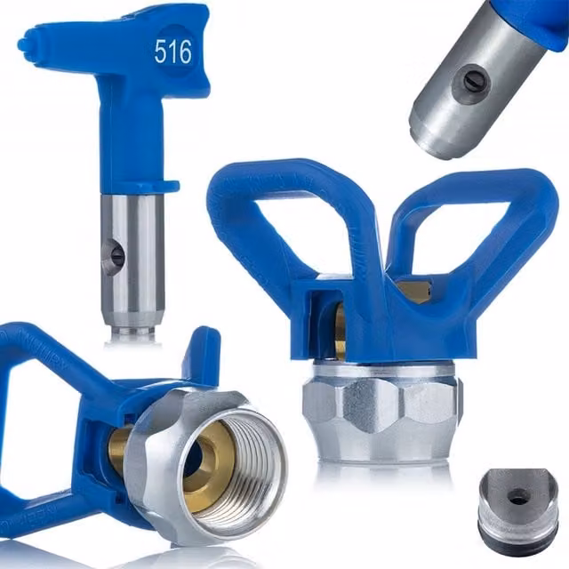 Kit de pulverización Graco Sprayset Profflp 516 con cabezal Rac X y boquilla Softflow de tecnología FFLP para sistemas airless con rociado de 25 cm