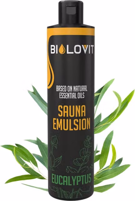 Emulsión de sauna de eucalipto Bilovit, 250 ml