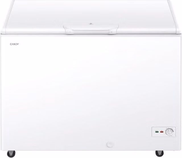 Congelador de arcón Candy CCHH3012E de 300 l, eficiencia energética A+, color blanco