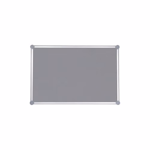 Tablero de anuncios MAULpro gris con marco de aluminio, An: 60 cm, Al: 90 cm