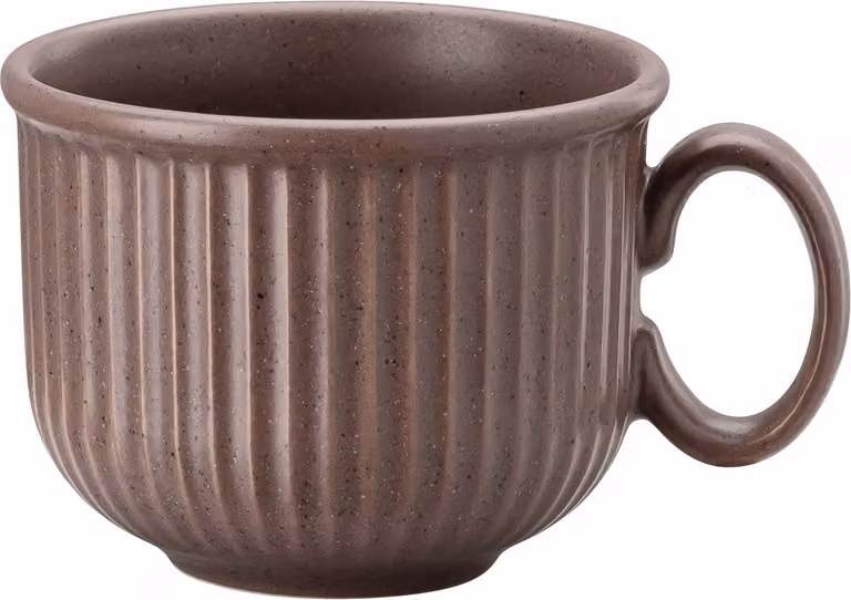 Taza de espresso Thomas Clay color marrón de cerámica