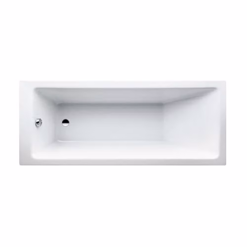 Bañera empotrada rectangular Laufen PRO en color blanco, An/P/Al: 170 x 70 x 46 cm