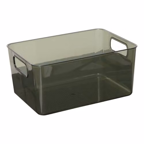 Caja de almacenamiento con tapa Lycia de 5five, color verde, 8 l
