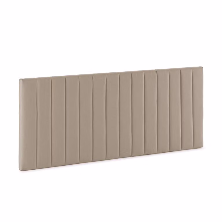 Cabecero Eris tapizado beige An/P/Al: 150 x 5 x 60 cm