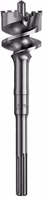 Broca de corona para hormigón Makita SDS-MAX con punta de carburo, Diámetro: 55 mm, Longitud: 550 mm, Color: plata y multicolor