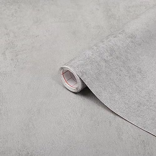 Vinilo adhesivo d-c-fix efecto concreto piedra color gris para decorar muebles y superficies, An/Al: 90 cm x 2,1 m