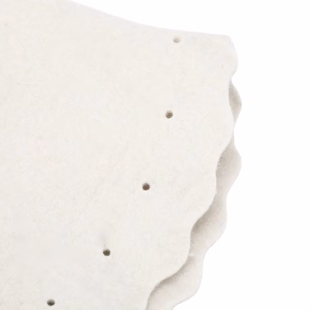 Gorro de sauna de fieltro de lana NOSHEIR en color blanco para hombre o mujer