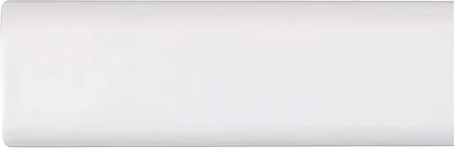 Barra para colgar ropa Walk In Dolle en metal color blanco, L x An x Al: 164 x 2 x 3,5 cm