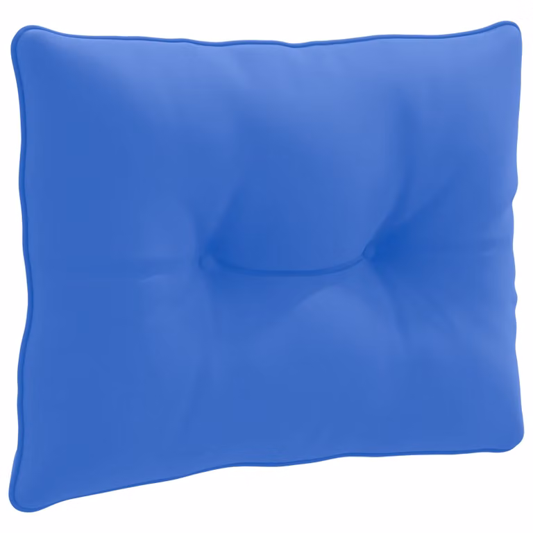 Cojín de respaldo PUTTEN vidaXL de poliéster en color azul royal
