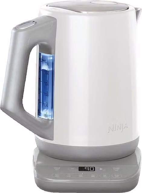 Hervidor eléctrico Ninja KT200EUWH de 1,7 l en acero inoxidable y color blanco con 3000 W