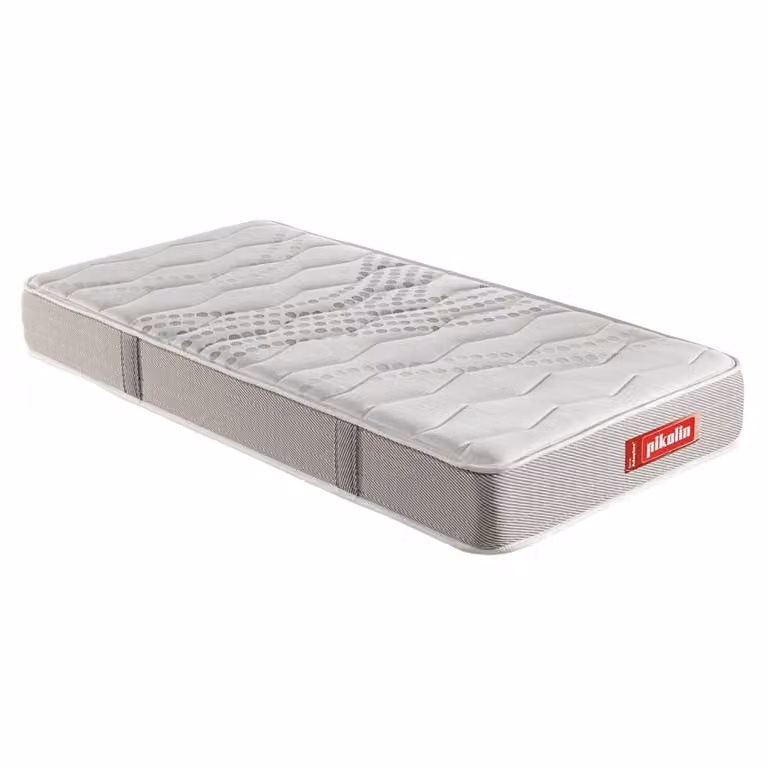 Colchón infantil viscoelástico Pikolin Petit blanco con tratamiento antibacterial, An/P/Al: 105 x 200 x 22 cm