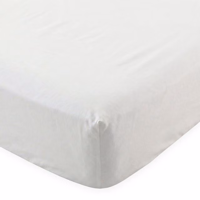 Bajera Basic para cuna de Basic Kids en algodón color blanco, 70 x 140 cm