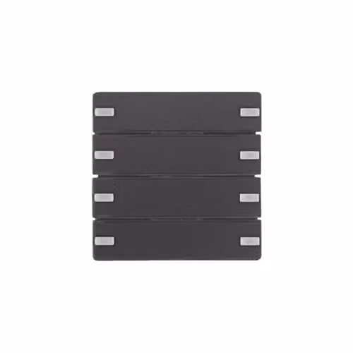 Teclado KNX de 4 fases Berker serie Q.x de Hager en color antracita