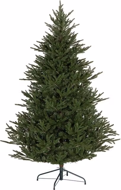 Árbol de Navidad artificial NORTHIX verde de 180 cm con 2380 puntas y soporte plegable
