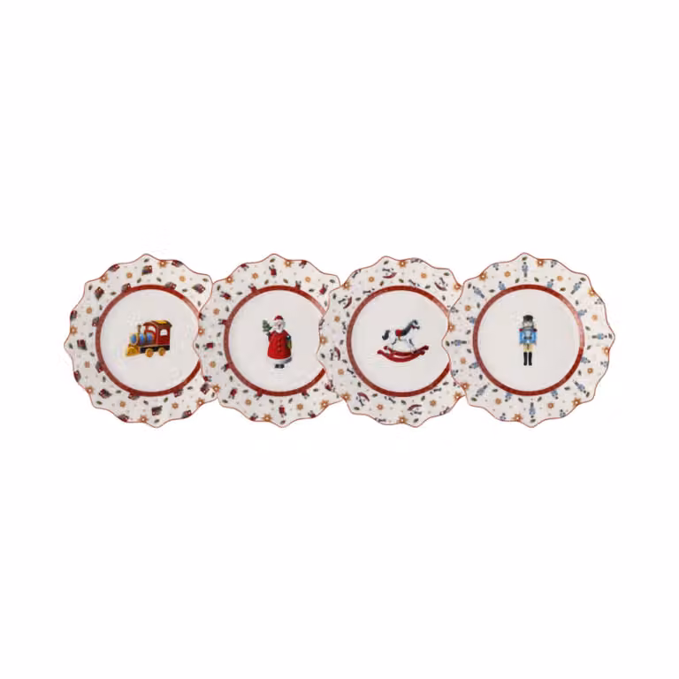 Juego de vajilla de porcelana Villeroy & Boch Toy's Delight multicolor de 4 piezas para adultos