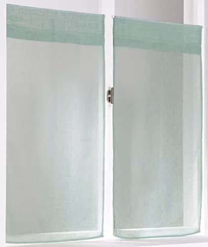 Par de acristalamientos rectos Linder 0169/41/427 color verde, An/Al: 45 x 90 cm