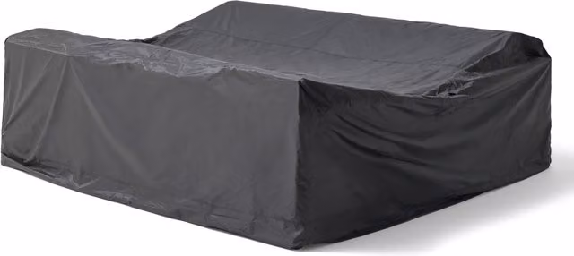 Funda impermeable para sofá Outsunny Sunnycover color negro An/P/Al: 250 x 210 x 90 cm