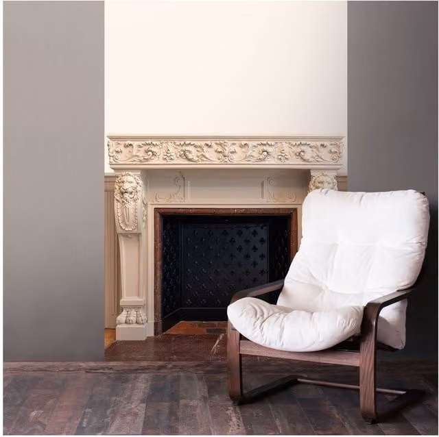 Fotomural Profhome 786601 Papel Pintado Vinílico con Diseño Geométrico 3D Mate en Colores Beige, Negro y Blanco, An: 159 cm, Al: 280 cm
