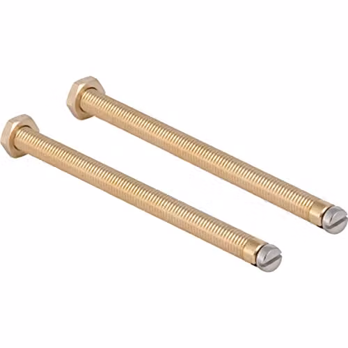 Juego de varillas roscadas Geberit M8 de metal color oro para montaje