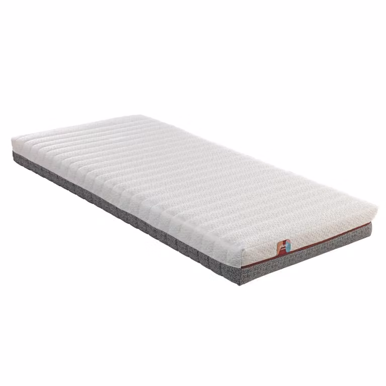 Colchón juvenil Pikolin Kids de espuma HR blanca con funda extraíble y diseño enrollado An/P/Al: 90 x 190 x 18 cm