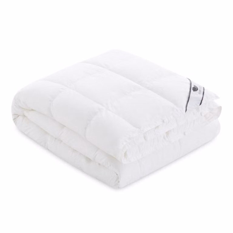Relleno nórdico premium Duvedecor de plumón y algodón blanco para adultos de 240 x 220 cm