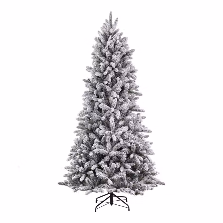 Árbol de Navidad artificial Snowdon de Black Box Trees en color verde, Al: 155 cm, An: 102 cm, P: 102 cm
