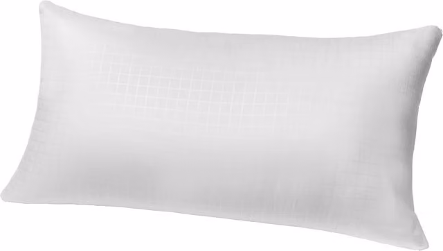 Almohada de fibra Titán Velfont blanca con funda extraíble para adultos