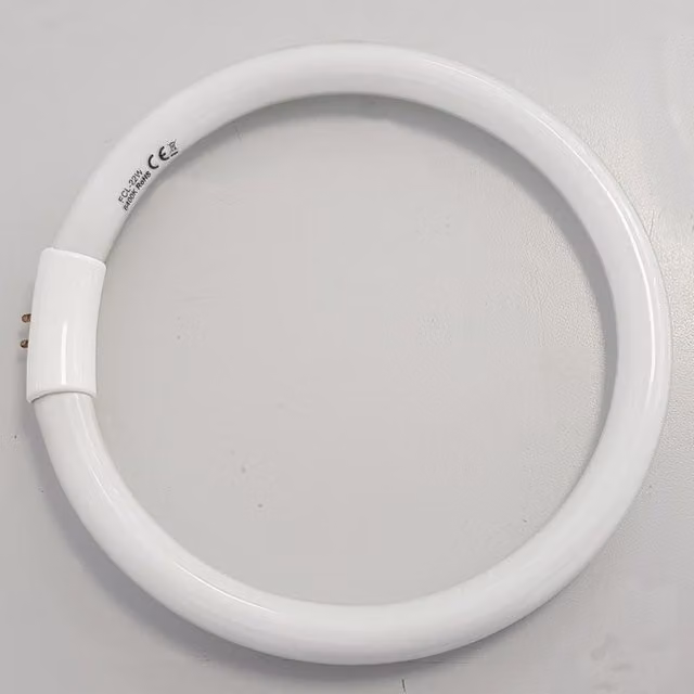 Tubo fluorescente circular Milano T5 22W G5 blanco de luz blanca fría con un diámetro de 18,5 cm