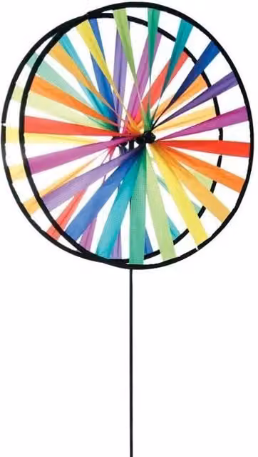 Elemento Decorativo de Jardín HQ Magic Wheel Giant Duett Multicolor An/P/Al: 63 x 63 x 138 cm