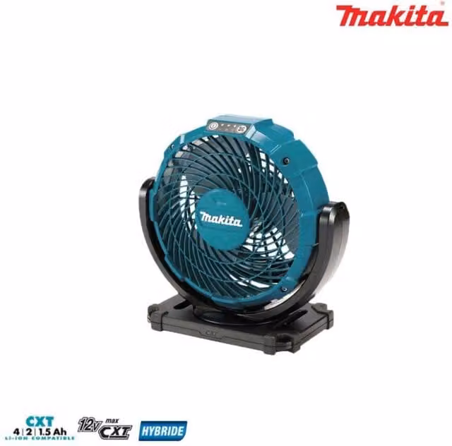 Ventilador de pedestal Makita CXT 10.8V Li-ion con oscilación y función recargable
