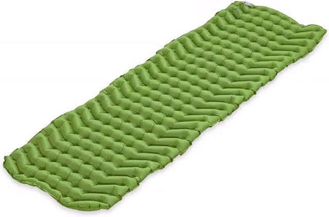 Colchón inflable rectangular Bestway Wanderlite de color verde para adultos