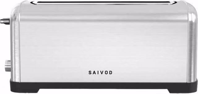 Tostador Saivod ST-4016X de acero inoxidable con 2 ranuras largas en color plata