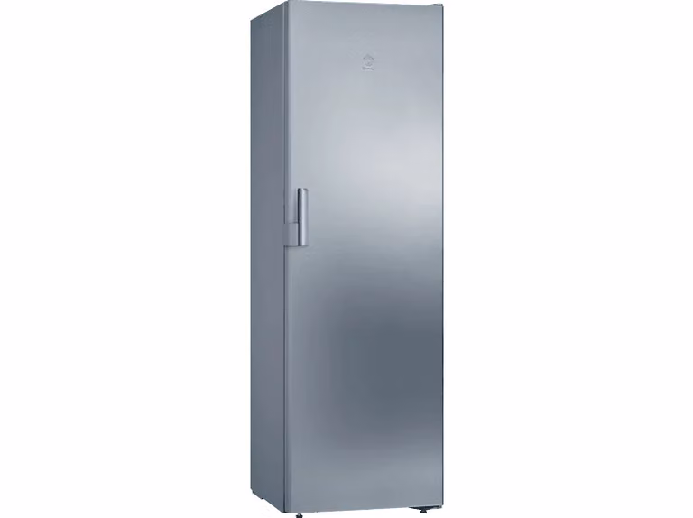 Congelador vertical Balay con tecnología No Frost y capacidad de 242 l en color plata y acabado acero inoxidable