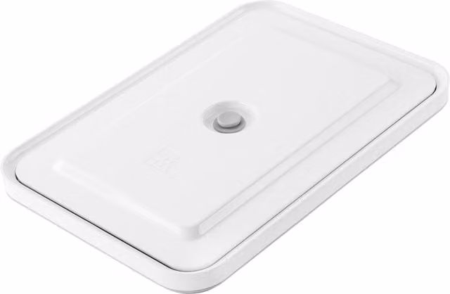 Tapa de vacío para plato de gratinar ZWILLING Fresh & Save en color gris y blanco
