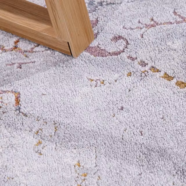 Alfombra Calavia multicolor de estilo oriental y moderno, rectangular, An/P: 80 x 300 cm