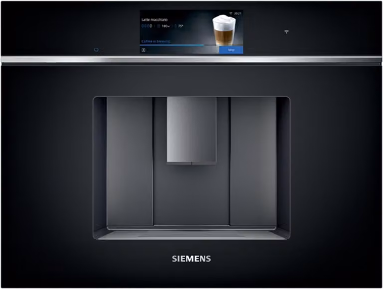 Cafetera automática integrada Siemens iQ700 CT718L1B0 en color negro
