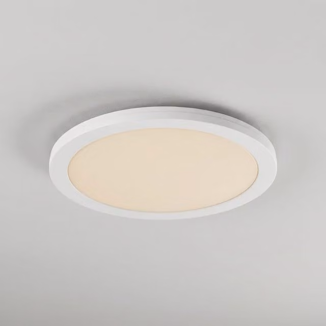 Downlight panel redondo de superficie Rabalux LED 18W 1500lm 4000K blanco con sensor de movimiento