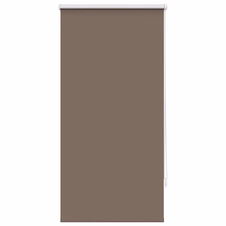Estor enrollable opaco vidaXL color café, An/P/Al: 60 x 64,4 x 120 cm