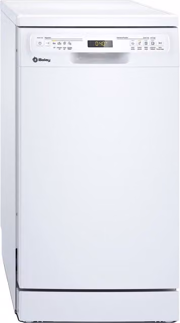Lavavajillas Balay 3VN4031BA Blanco con 10 servicios, 4 programas, inicio diferido, media carga, control por app y Aquastop, Ancho: 44.8 cm