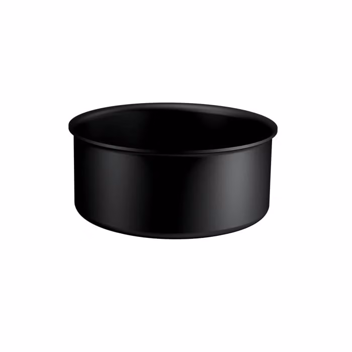 Cazo Tefal Ingenio Excellence+ de 20 cm con revestimiento antiadherente negro, apilable y con mango extraíble, compatible con inducción