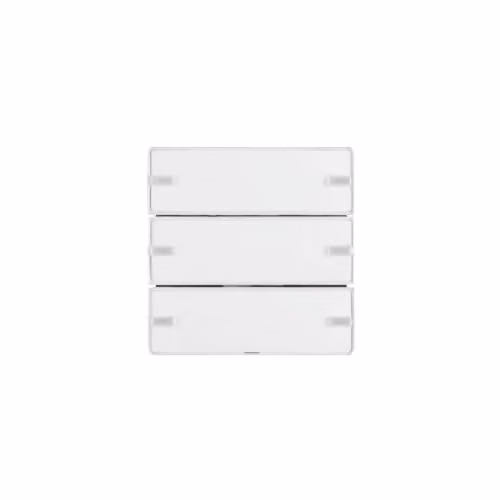 Teclado KNX de 3 fases Hager serie Berker Q.x en color blanco polar