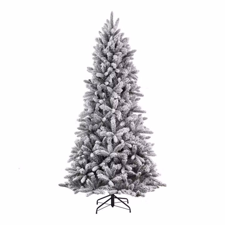 Árbol de Navidad artificial Snowdon de Black Box Trees, color verde, Al: 185 cm, An: 117 cm, P: 117 cm