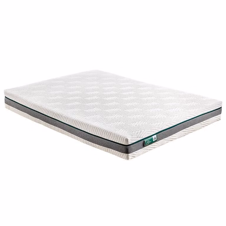 Colchón de látex AZNAR blanco con propiedades antibacterianas, An/P/Al: 135 x 190 x 22 cm