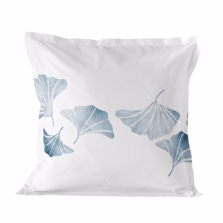 Funda de almohada Happyfriday de algodón con diseño floral multicolor, An/P/Al: 80 x 80 cm